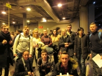 Grupa z Ukrainy na Europejskim Spotkaniu Młodych Taizé w Madrycie