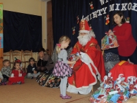 Święty Mikołaj w urszulańskich przedszkolach