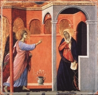Duccio di Buoninsegna, Zwiastowanie