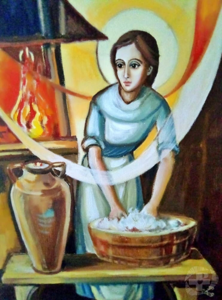 Zwiastowanie, mal. s.Panis USJK